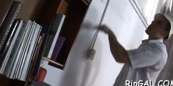 Hardcore sex in anal hole
