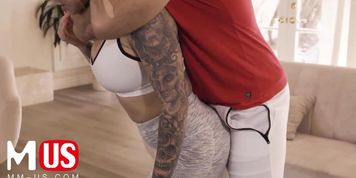 Hot Martial Arts Instructor Karma Rx Fucks her Student