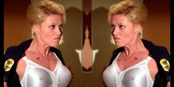 leslie easterbrook shirt rip loop