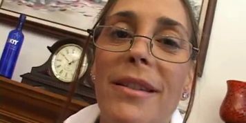 Hot Milf in glasses deepthroating black part5 - video 4