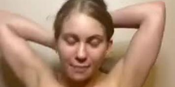 Fit gymnast on cam