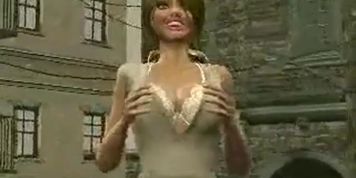 old giantess animation