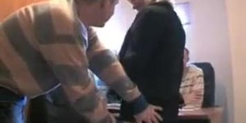 Mature Brit Charlotte fucked by two guys