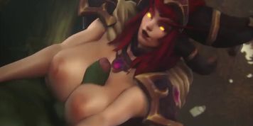 Busty 3D Girls With Little Pussy Brutal Screw In Every Hole