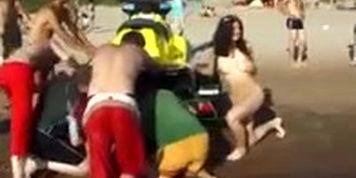 teen gets nude