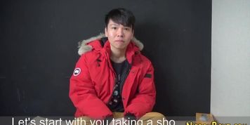 Masturbating asian twink