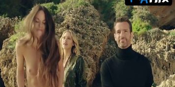 Sarah Butler Breasts,  Bush Scene  in The Stranger Within