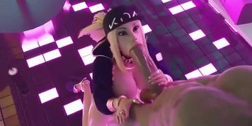 K/DA Akali Clubgirl Blowjob [4k]