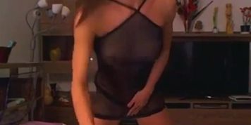 Stimulated Brunette Amateur Hussy