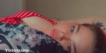 Teaser: Lounging in bed playing with myself.