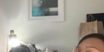Ebony thot sucking BBC