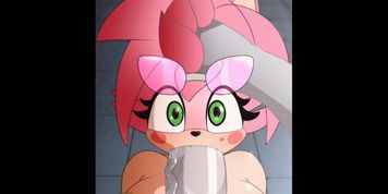 Amy Rose sucking cock (Betty Blue, Emese Longley)