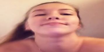Teen Having Fun During Quarantine (AmateurCollege)