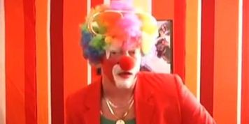 Clowns work a fellow clowns daughter