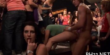 Lewd and wild cock pleasuring - video 13
