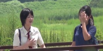 PISS JAPAN TV - Asian teens in uniforms piss in ditch