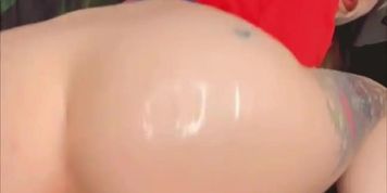 Sexy perfect teen goddess riding dildo