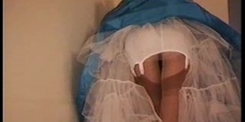 Upskirt Girdle & Stockings