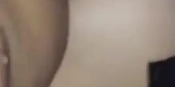 Doggy fuck on a big booty white girl