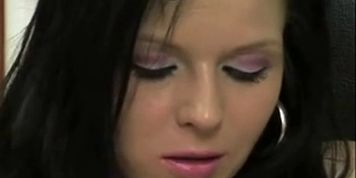 Teen Masterbating in Kitchen