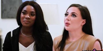 Adoption counselor MILF refuses a lesbian couple (Ana Foxx, Ana Foxxx, Reagan Foxx, Whitney Wright)