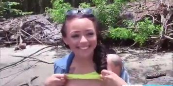 Amateur and horny Holly Hendrix gets hammered by Brunos big dick