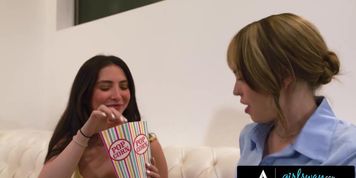 Girlsway - Bored Petite Jane Wilde Hires Professional Babysitter Lilly Bell To Get Hard Disciplined