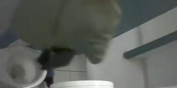 Girl spied by voyeur pissing