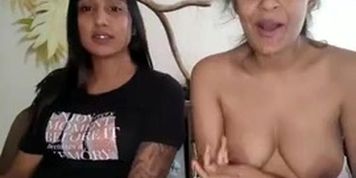 Indian Lesbian Sis Live
