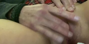 Fingered Fucked by stranger I met a party while husband was away.