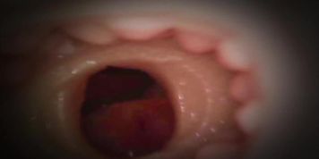 Giant Man POV Cumshot Inside Fleshlight: Internal Endoscope