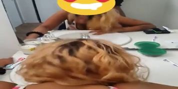 Daddy fucking my best friends ass ( while I was away )