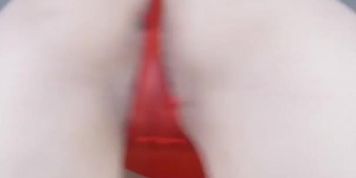 Chinese Moody Dance Girl on Bed 02