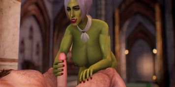 Lusty orc woman (Skyrim)