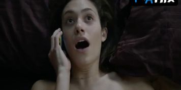 Emmy Rossum Breasts Scene  in Shameless