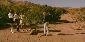 Jane Tsentas Butt,  Bush Scene  in The Big Snatch