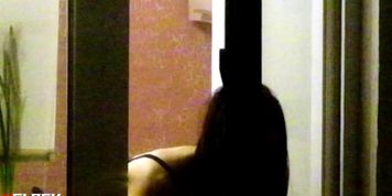She watching I'm jercking