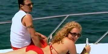 Jessica Simpson Bikini Scene  in Newlyweds: Nick AND Jessica