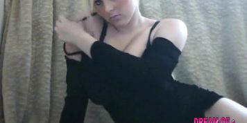 DoA in black dress (Malibu Candi)