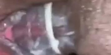 Fucking my thick as ex and nutted 