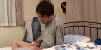 Mom Has A Unique Idea Of Waking Her Son.