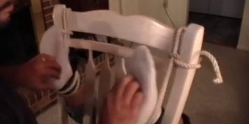 Girl Begs While Tickle Tortured