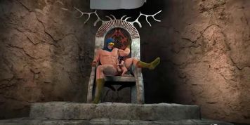 Mini Mistress rides a big dick and gets a shower of cum