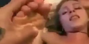 Skinny Blonde Takes Bbc In The Ass. Multiple Orgasms
