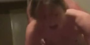 Blonde amateur takes it in the ass like the slut she is