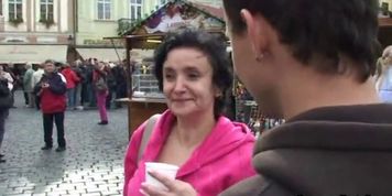 GRANNYBET - He brings her home to bang her old pussy