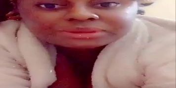 Nip slip of Nigerian girl Uju icy on Snapchat 