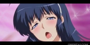 Anime school girl hammered in locker room