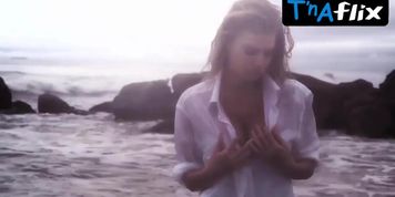 Charlotte Mckinney Sexy Scene  in Love Advent Calendar Shoot