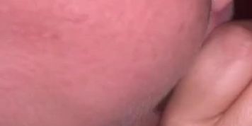 Eating my husband friend&rsquo;s cum